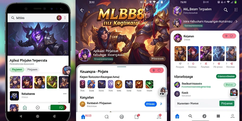 Antarmuka MLBB8 yang ramah pengguna untuk pinjaman.